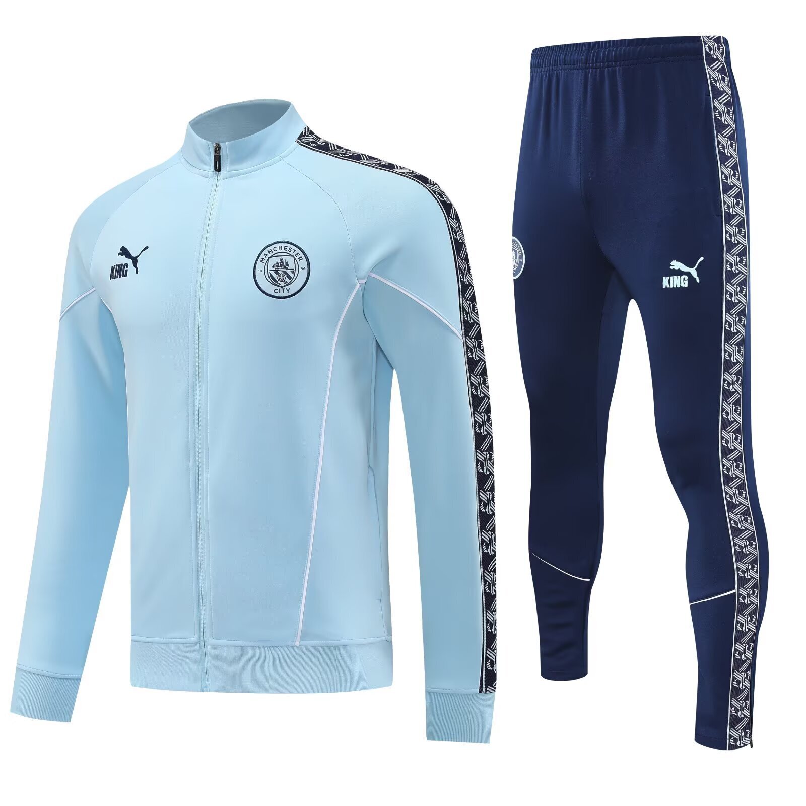 AAA Quality Manchester City 25/26 Tracksuit - Sky Blue